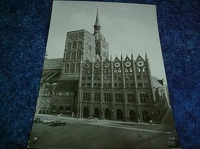 362/ Ak-Stralsund Rathaus