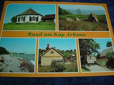 382/ Ak-Insel Rügen-Rund um Kap Arkona