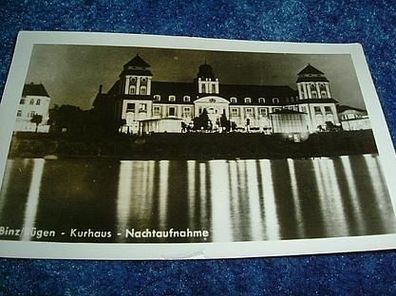 391/ AK-Binz Rügen-Kurhaus-Nachtaufnahme