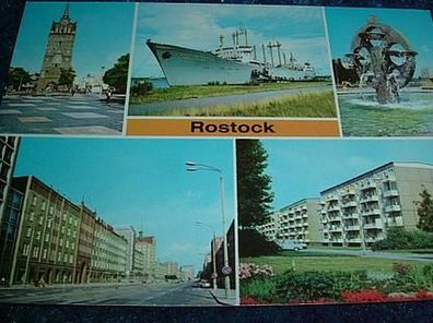 416/ Ansichtskarte- Rostock