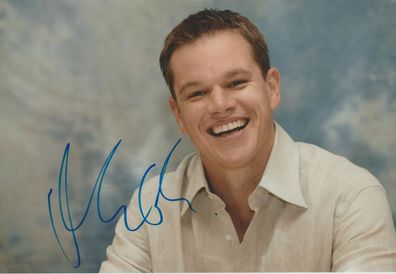 Matt Damon Autogramm