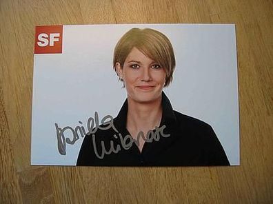 SF Fernsehmoderatorin Daniela Milanese - Autogramm!