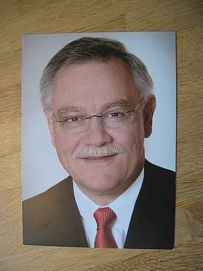 Rheinland-Pfalz Minister Karl Peter Bruch - Autogramm!