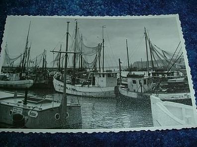 465/ Saßnitz auf Rügen 1956-Privataufnahme-Hafen