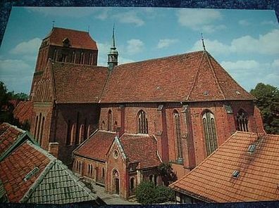499/ Ansichtskarte-Güstrow Dom-Ansicht von Südosten