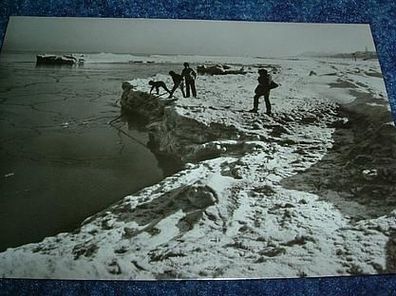 538/ Ansichtskarte-Ostsee im Winter