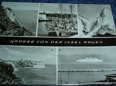 539/ Ansichtskarte-Grüsse von der Insel Rügen