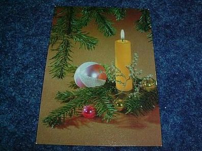 709/ Postkarte mit Weihnachtsmotiv