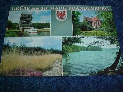 746/ Ansichtskarte-Grüße aus der Mark Brandenburg