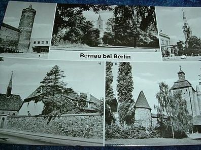 858/ Ansichtskarte-Bernau bei Berlin-