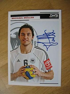 Handball Nationalmannschaft Michael Müller Autogramm!