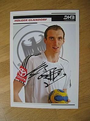Handball Nationalmannschaft Holger Glandorf Autogramm!