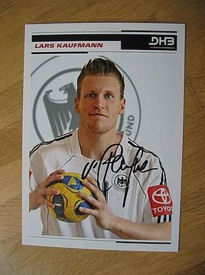 Handball Nationalmannschaft Lars Kaufmann Autogramm!