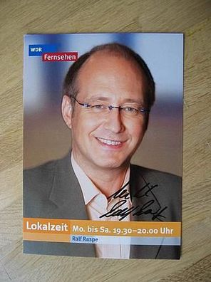 WDR Fernsehmoderator Ralf Raspe - Autogramm!