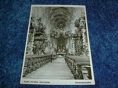 955/ Ansichtskarte-Kath. Kirche Neuzelle