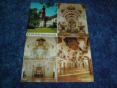 966/ Ansichtskarte-St. Peter / Schwarzwald