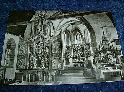 991/ Ansichtskarte-Herrgottskirche Creglingen