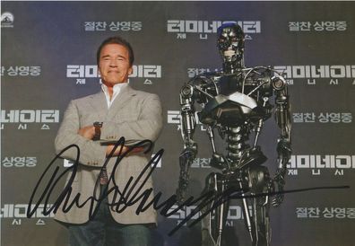 Arnold Schwarzenegger Autogramm Terminator