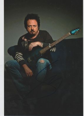 Steve Lukather Autogramm Großfoto