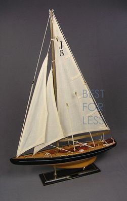Yachtmodell Ramger america´s cup Modell Segelschiff Segelyacht Deko Boot Maritime