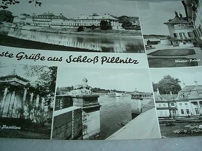 1050/ Ansichtskarte-Schloß Pillnitz-Dresden