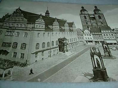 1092/ AK-Lutherstadt Wittenberg-Marktplatz