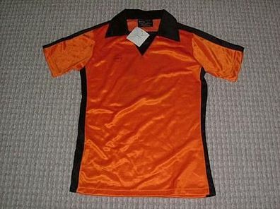 T-Shirt Größe 5/6-orange/ schwarz