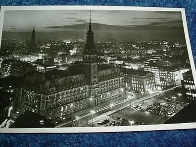 1121/ Ansichtskarte-Hamburg Rathaus