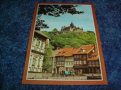 1134/ Ansichtskarte-Feudalmuseum Schloß Wernigerode