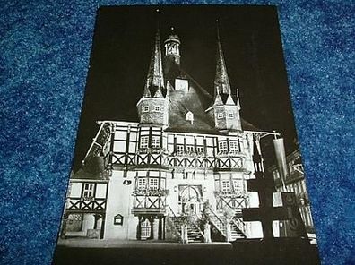 1140/ Ansichtskarte-Wernigerode/ Harz-Rathaus