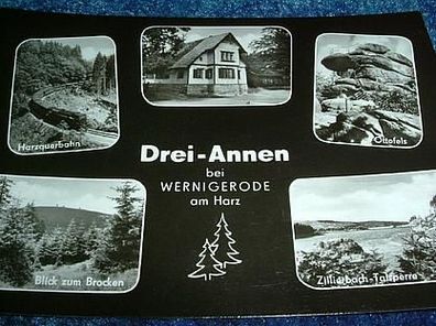 1141/ Ansichtskarte-Wernigerode/ Harz-Drei Annen