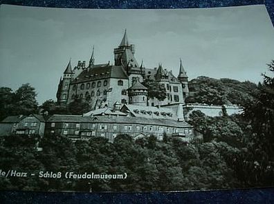 1144/ Ansichtskarte-Feudalmuseum Schloß Wernigerode