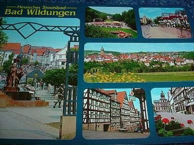 1162/ Ansichtskarte-Bad Wildungen-Hessisches Staatsbad