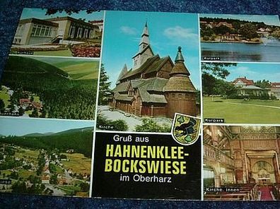 1173/ Ansichtskarte-Hahnenklee-Bockswiese/ Oberharz