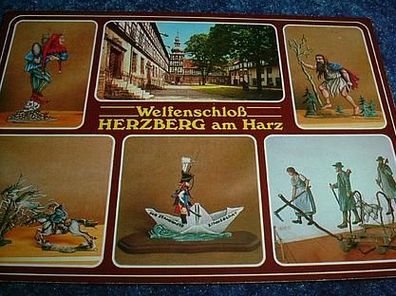 1177/ Ansichtskarte-Welfenschloß Herzberg/ Harz