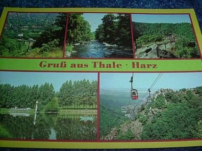 1198/ Ansichtskarte-Gruß aus Thale/ Harz