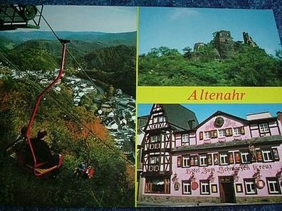 1322/ Ansichtskarte-Romantisches Ahrtal mit Altenahr