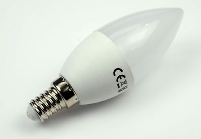LED E14 KERZE 3,7Watt 370lm warm-weiß (AC/ DC) Notlicht Gleich- und Wechselspannung