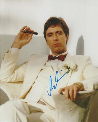 Al Pacino Autogramm Großfoto
