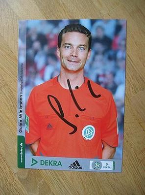 DFB Bundesligaschiedsrichter Guido Winkmann - Autogramm