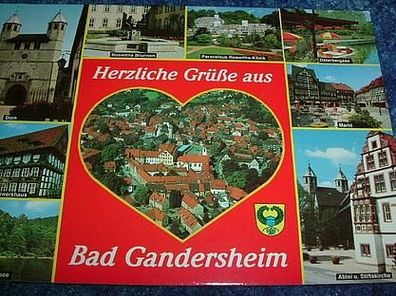 1339/ Ansichtskarte-Herzliche Grüße aus Bad Gandersheim