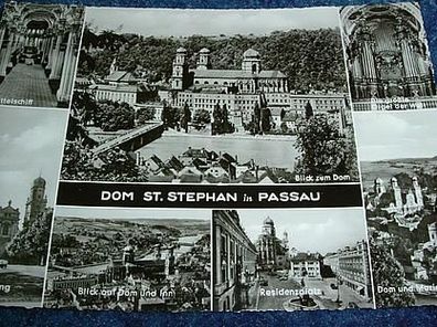 1341/ Ansichtskarte-Passau-Dom St. Stephan