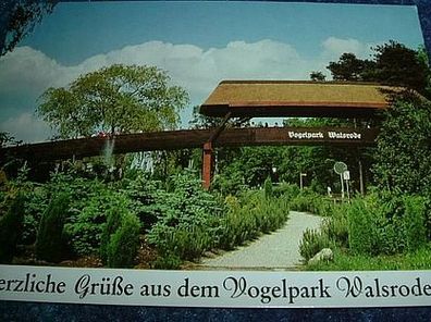 1375/ Ansichtskarte-Vogelpark Walsrode