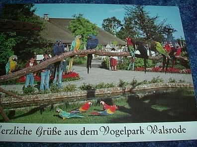 1376/ Ansichtskarte-Vogelpark Walsrode