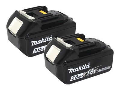 Kompatibler 18V Lithium Akku für Makita Staubsauger DVC864LZ 2x 18,0 Volt 3,0 Ah