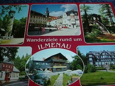 1427/ Ansichtskarte-Wanderziele rund um Ilmenau