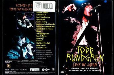 DVD#RUNDGREN, Todd · Live In Japan - Tokyo Sun Plaza Hall (1990)