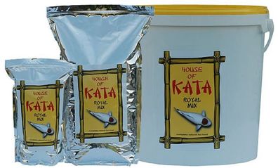 2,5 ltr Koi Futter Royal Mix House of Kata Premium Koifutter Fischfutter Ausgewogenes