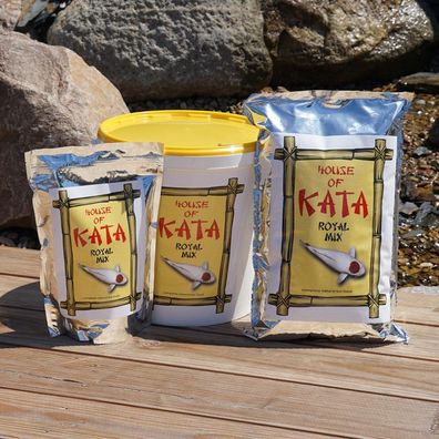 7,5 ltr Koi Futter Royal Mix House of Kata Premium Koifutter Fischfutter Ausgewogenes