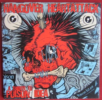 Hangover Heartattack A Tribute to Poison Idea orange LP Sampler Second Hand